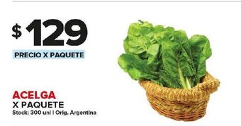 Carrefour Maxi Acelga x pte oferta