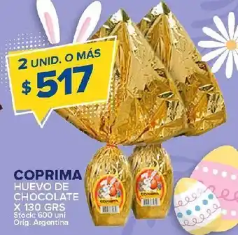 Carrefour Maxi Huevo de chocolate coprima 130g oferta