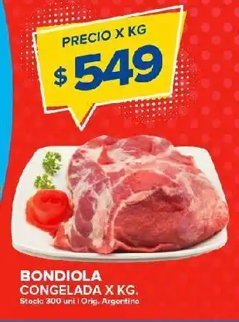 Carrefour Maxi Bondiola x kg oferta
