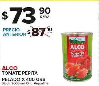 Carrefour Maxi Tomate perita alco 400g oferta