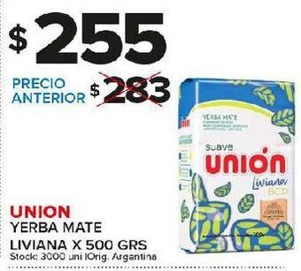 Carrefour Maxi Yerba mate unión 500g oferta