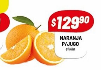 Almacor Naranja P/Jugo el kilo oferta