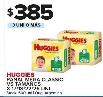 Carrefour Maxi Pañales huggies oferta