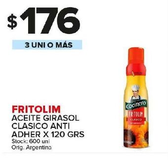 Carrefour Maxi Aceite fritolim 120g oferta