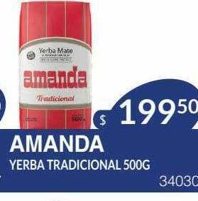 Masivos Amanda Yerba Tradicional oferta