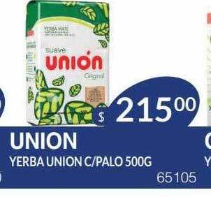 Masivos Union Yerba Union C Palo oferta