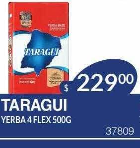 Masivos Taragui Yerba 4 Flex oferta