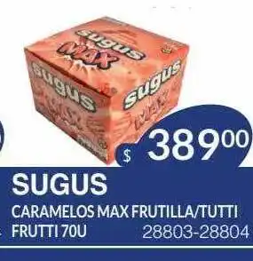 Masivos Sugus Caramelos Max Frutila Tutti Frutti oferta