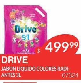 Masivos Drive Jabon Liquido Colores Radiantes oferta