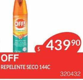 Masivos Off Repelente Seco oferta