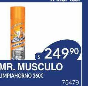 Masivos Mr. Musculo Limpiahorno oferta