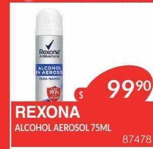 Masivos Rexona Alcohol Aerosol oferta