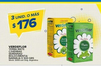 Carrefour Maxi Verdeflor yerba mate oferta