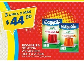 Carrefour Maxi Exquisita gelatina oferta