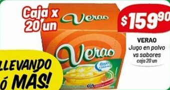 Almacor Verao Jugo En Polvo vs Sabores Caja 20 Un. oferta