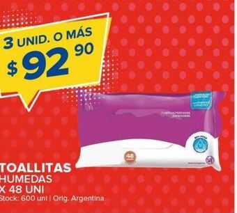 Carrefour Maxi Toallitas humedas oferta
