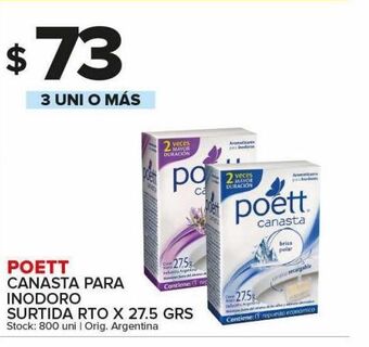 Carrefour Maxi Canasta para inodoro poett oferta