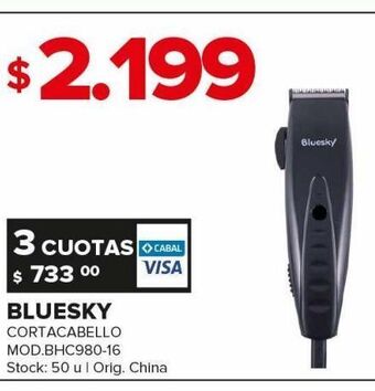 Carrefour Maxi Cortacabello bluesky oferta