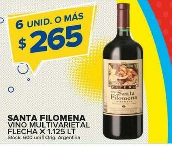 Carrefour Maxi Vino santa filomena oferta