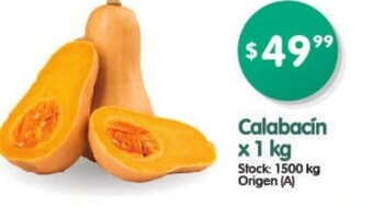 Supermercados Buenos Días Calabacín x 1 kg oferta