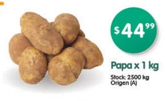 Supermercados Buenos Días Papa x 1 kg oferta
