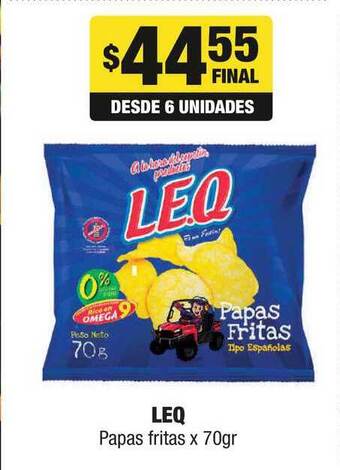 Maxi Ofertas Leq Papas Fritas x 70gr oferta