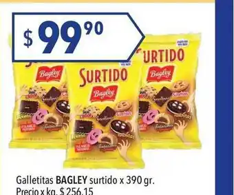 Hergo Bagley Galletitas Surtido X 390 Gr. oferta