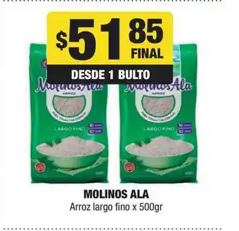 Maxi Ofertas Molinos Ala Arroz Largo Fino x 500gr oferta