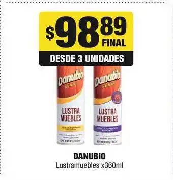 Maxi Ofertas Danubio Lustramuebles x 360ml oferta