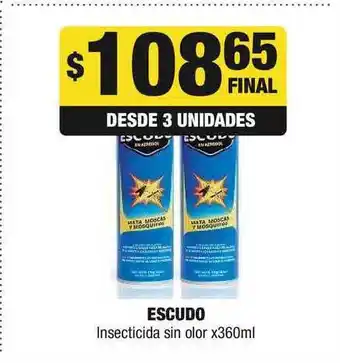 Maxi Ofertas Escudo Insecticida Sin Olor x 360ml oferta