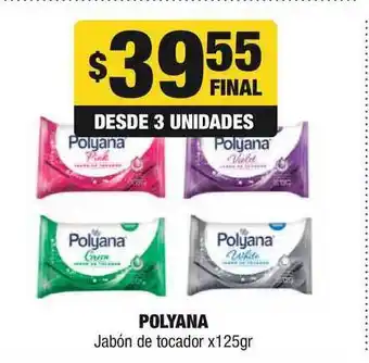 Maxi Ofertas Polyana Jabón De Tocador x 125gr oferta