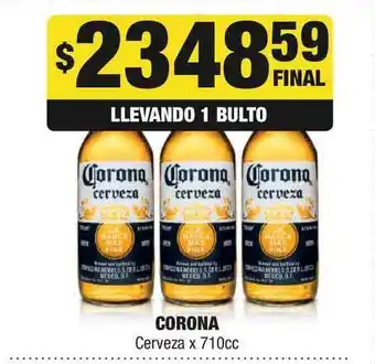 Maxi Ofertas Corona Cerveza x 710cc oferta