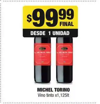 Maxi Ofertas Michel Torino Vino Tinto x 1,25lt oferta
