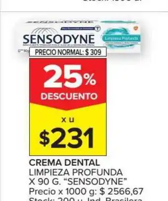 Carrefour Market Crema Dental Limpeza Profunda x 90g oferta