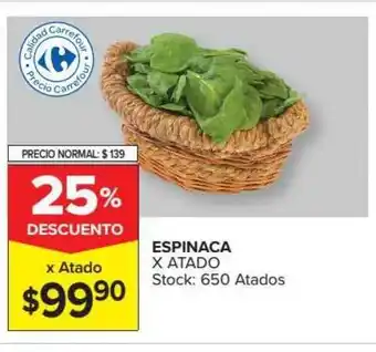 Espinaca X Atado