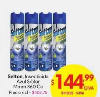 Medamax Selton Insecticida Azul S Olor Mmm 360cc oferta