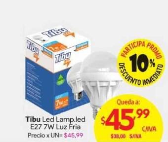 Medamax Tibu Led Lamp.led E27 7w Luz Fria oferta