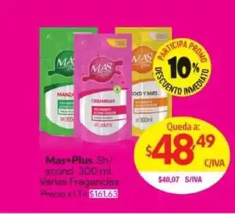 Medamax Mas+plus Sh Acond. 300ml Varias Fragancias oferta