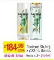 Medamax Pantene Sh Enj Bambu x 200ml oferta