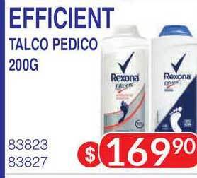 Masivos Efficient Talco Pedico 200G oferta