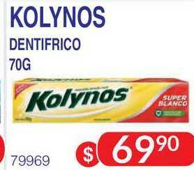 Masivos Kolynos Dentifrico 70G oferta