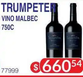 Masivos Trumpeter Vino Malbec oferta