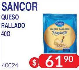 Masivos Sancor Queso Rallado 40G oferta