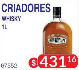 Masivos Criadores Whisky oferta