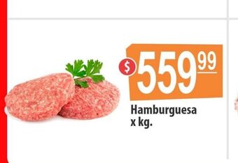 Autoservicio Capo Hamburguesa x kg oferta