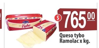 Autoservicio Capo Queso tybo Ramolac x kg oferta