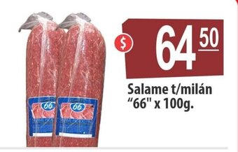 Autoservicio Capo Salame t/milán "66" x 100g oferta