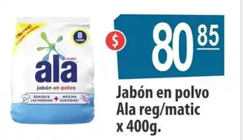 Autoservicio Capo Ala Jabón en polvo reg/matic x 400g. oferta