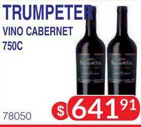 Masivos Trumpeter Vino Cabernet 750c oferta