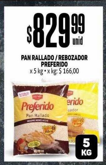 Makro Pan Rallado, Rebozador Preferido oferta